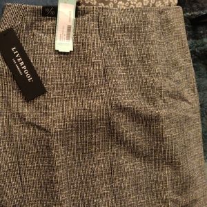 Liverpool bia knit pencil skirt